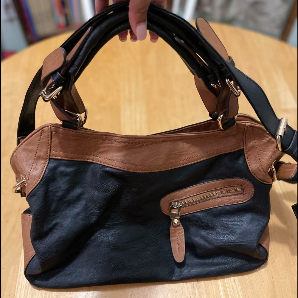 Leather handbag, used good condition